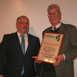 Gerd Schowalter ist Ehrenmitglied des Schachbundes Rheinland-Pfalz