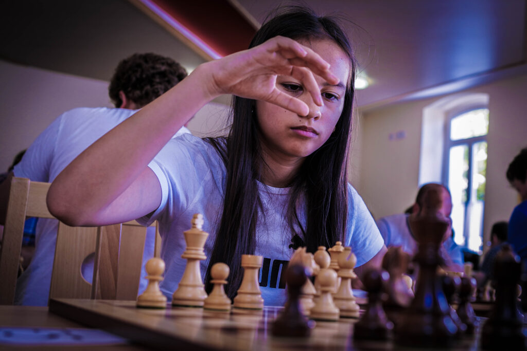 Riyanna Müller – mit dem SC Landskrone steht sie im Finale der Deutschen Schach-Onlineliga (DSOL)